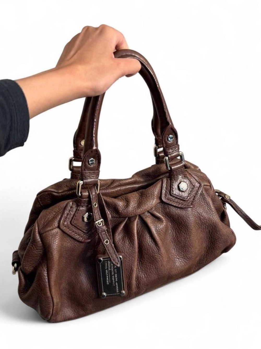 Vintage Y2K Marc Jacobs Baby Groovee Brown Leather Bag